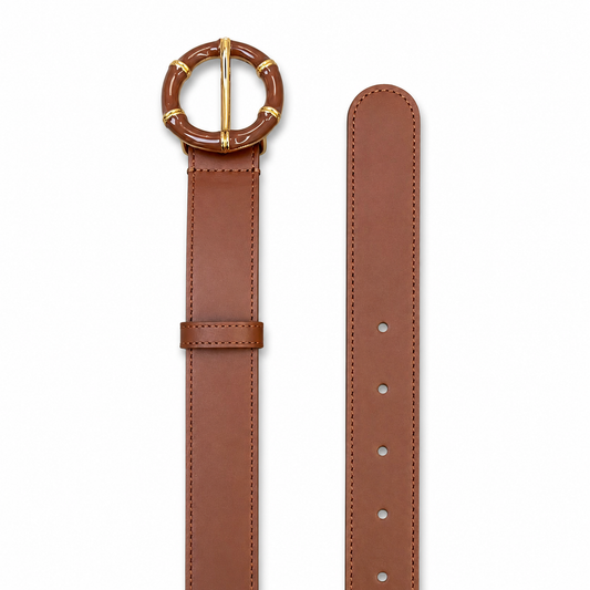 KELLY Belt in Tan Leather