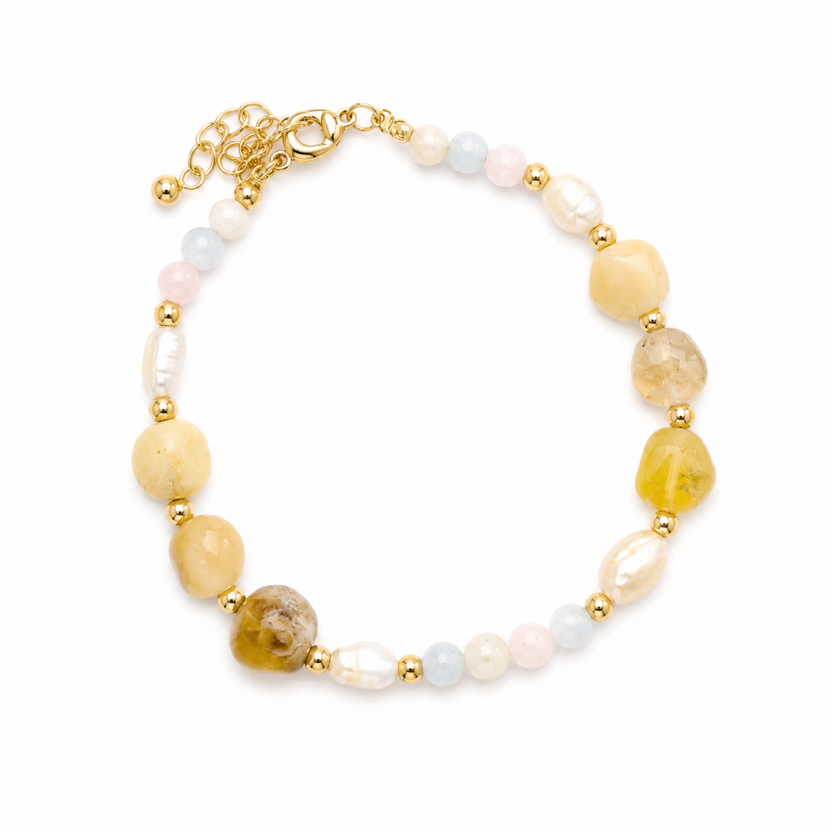 104 Natural Beaded Bracelet