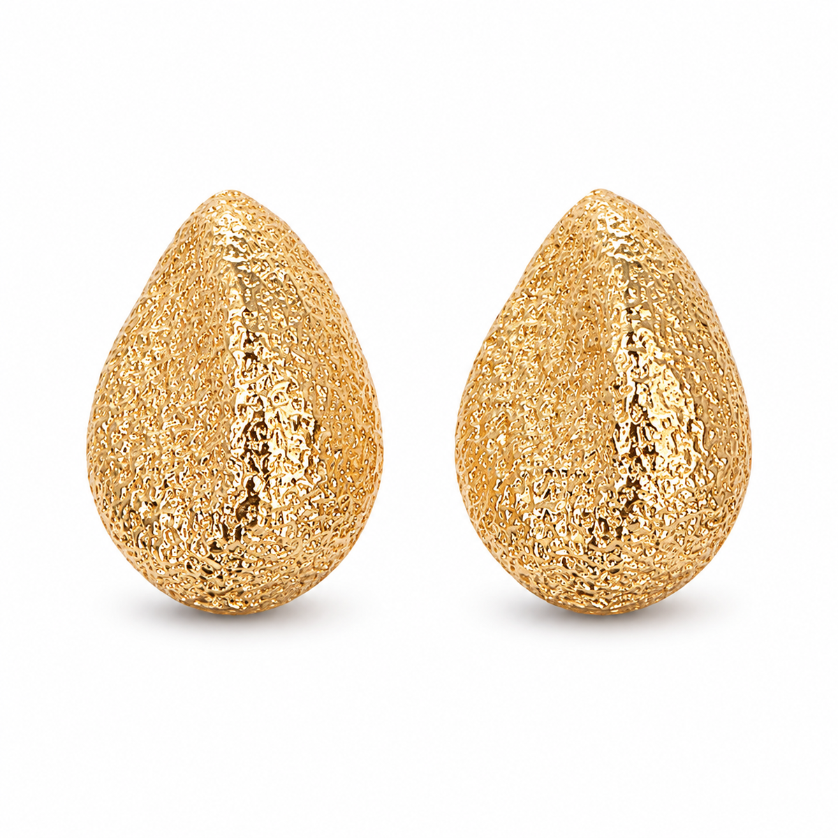 Teardrop Textured Studs
