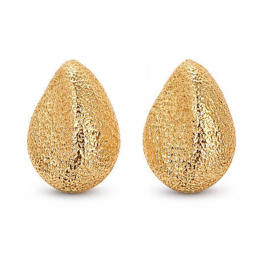 Teardrop Textured Studs