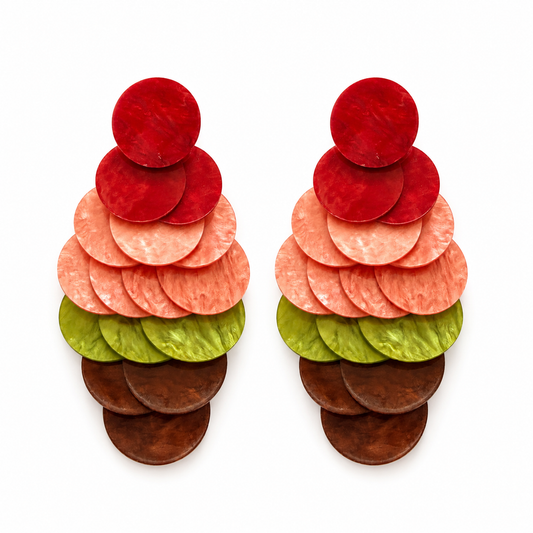HUMMINGBIRD Statement Earrings