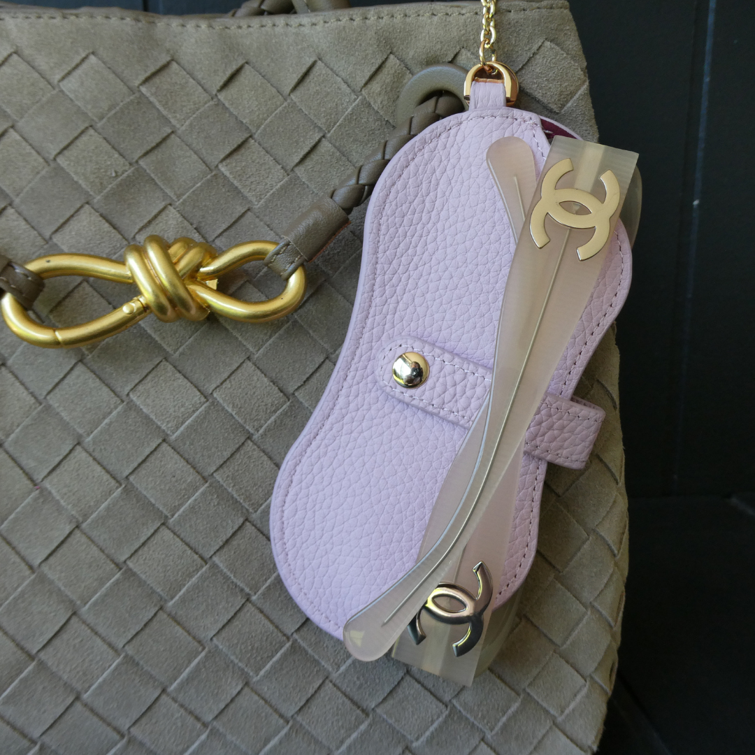 Kris Leather Glasses Case, Tan