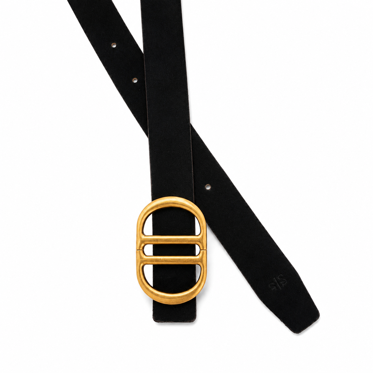 ARIZONA Suede Belt in Tan / Black