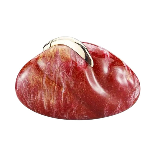 Galaxy Resin Red Clutch