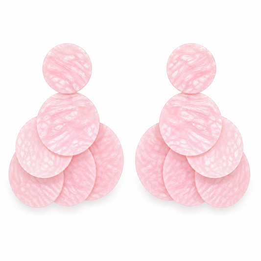 HUMMINGBIRD Mini Statement Earring, Pink