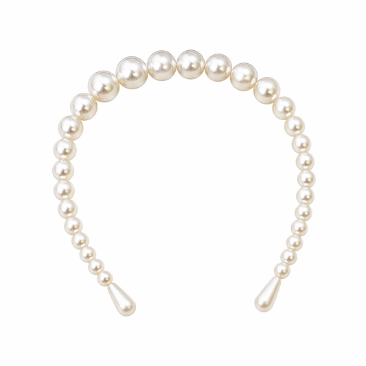 Kylie Pearl Crown Headband