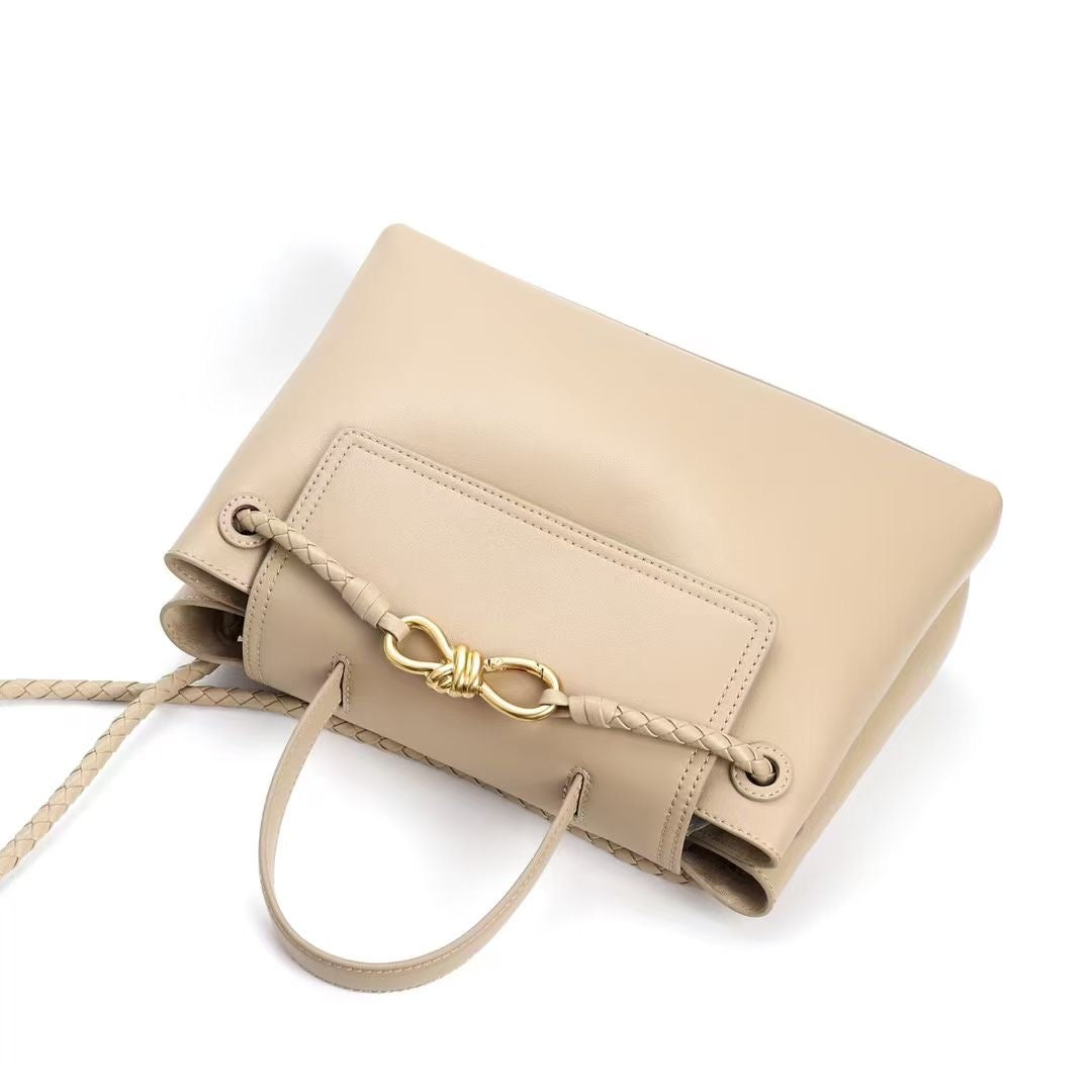 MEGAN Tote Bag, Latte