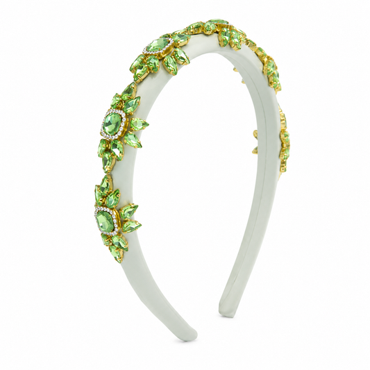 Nik Embellished Headband, Apple