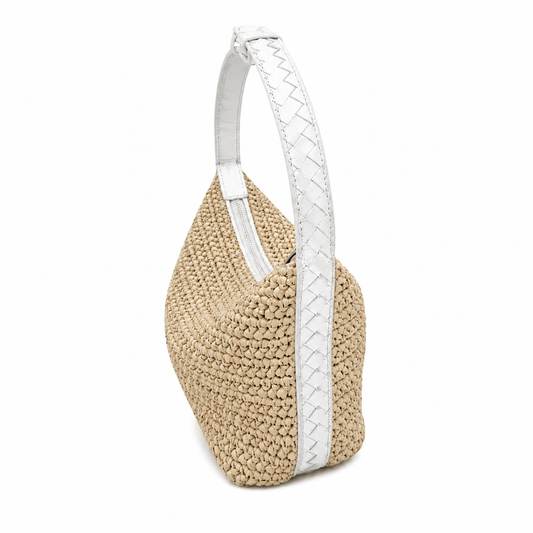 PALOMA (RAFFIA), White
