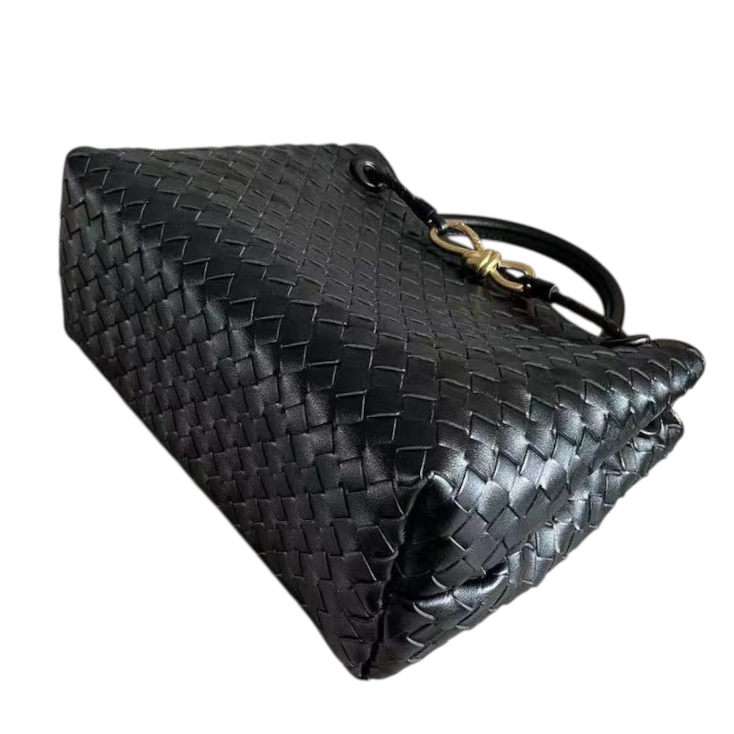 PL (Small), Black Leather *Gold Hardware* *MID-JUNE*