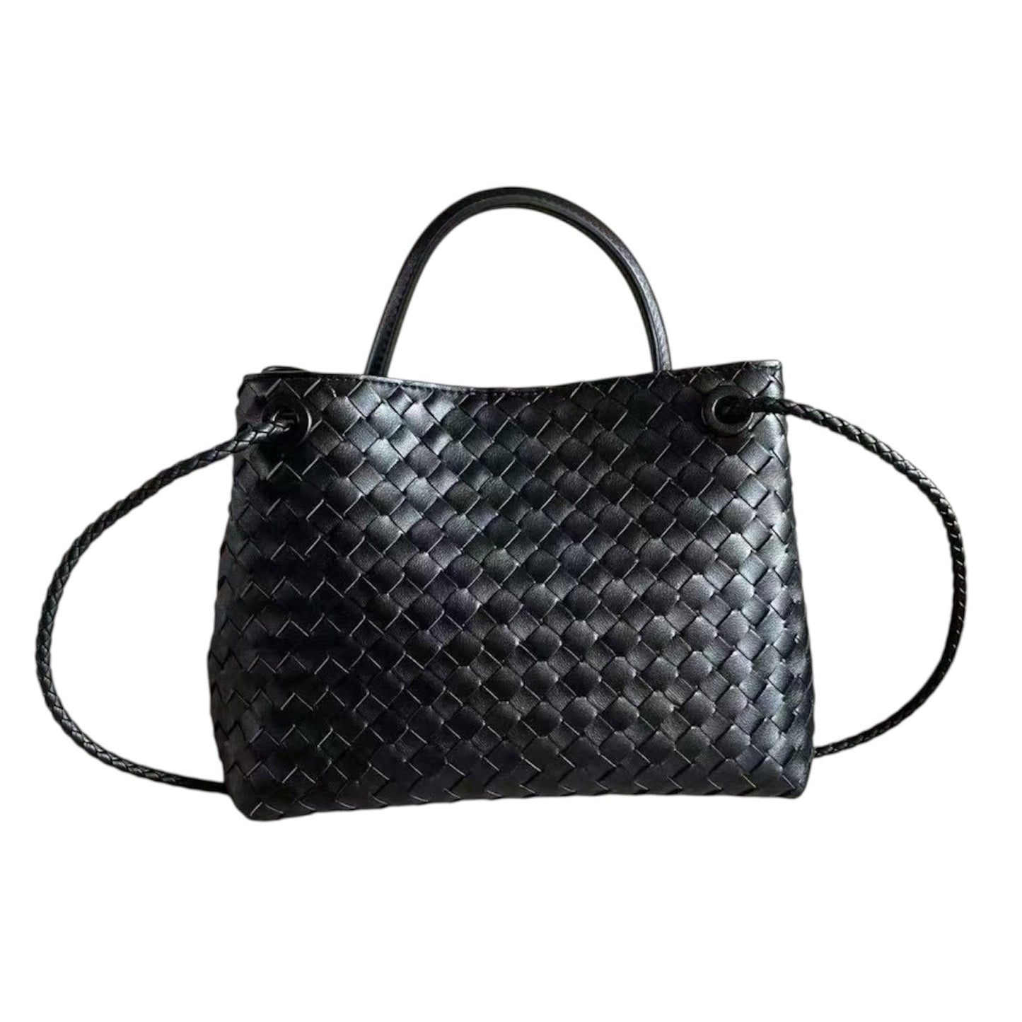 PL (Small), Black Leather *Gold Hardware* *MID-JUNE*