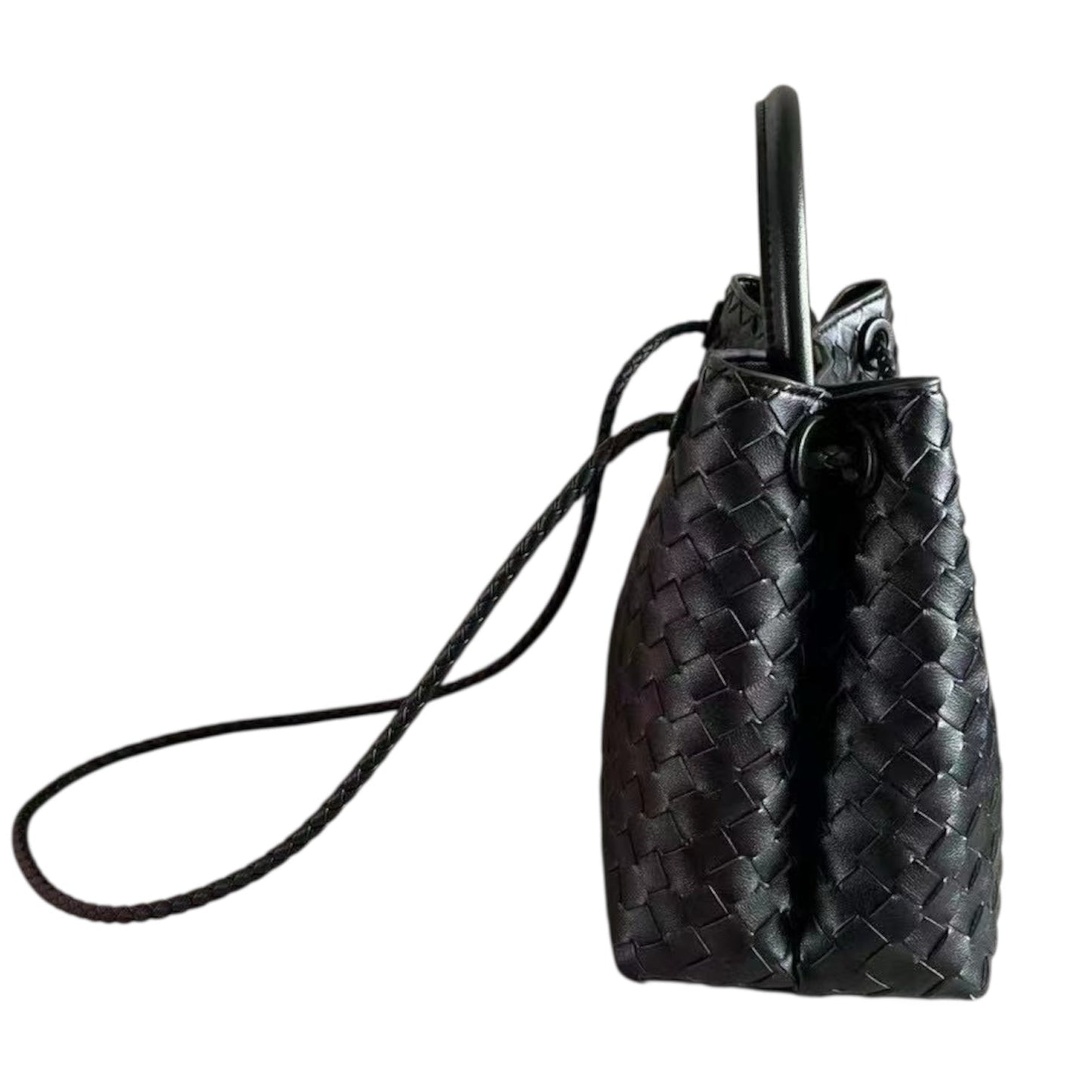 PL (Small), Black Leather *Gold Hardware* *MID-JUNE*