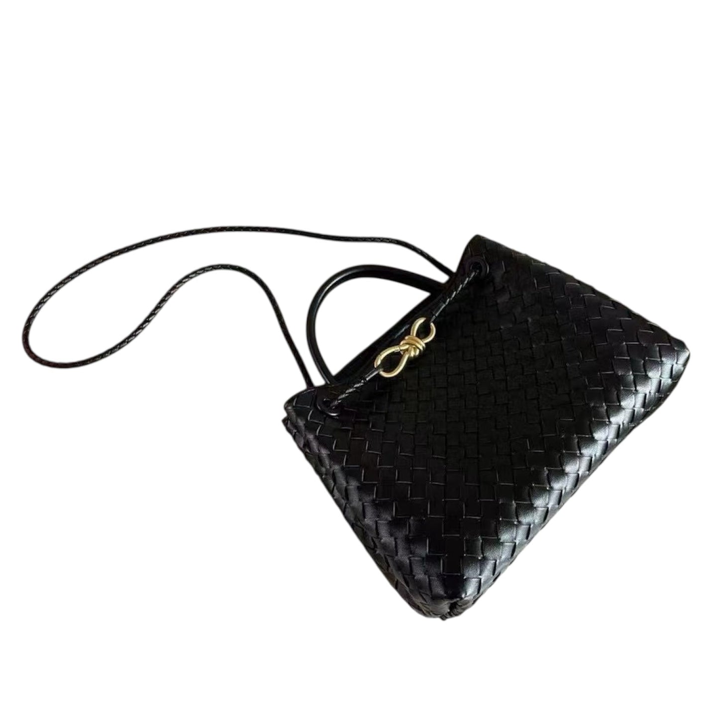 PL (Small), Black Leather *Gold Hardware* *MID-JUNE*
