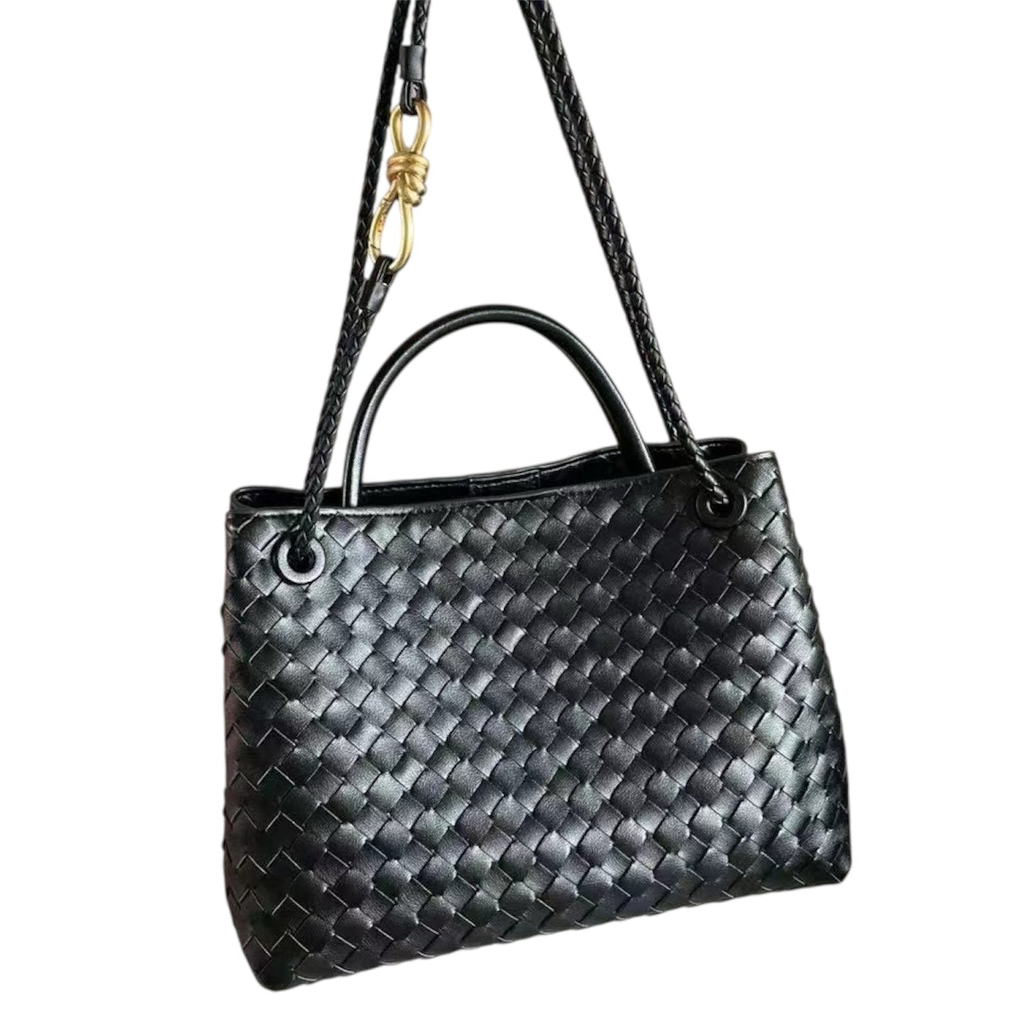 PL (Small), Black Leather *Gold Hardware* *MID-JUNE*