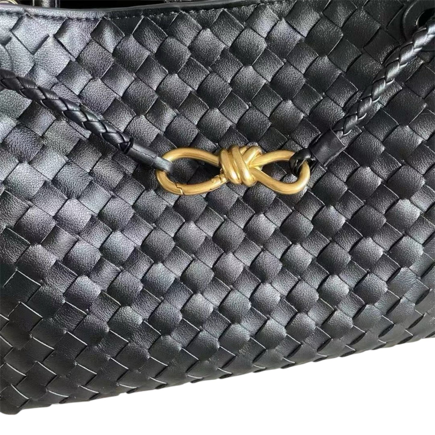 PL (Small), Black Leather *Gold Hardware* *MID-JUNE*