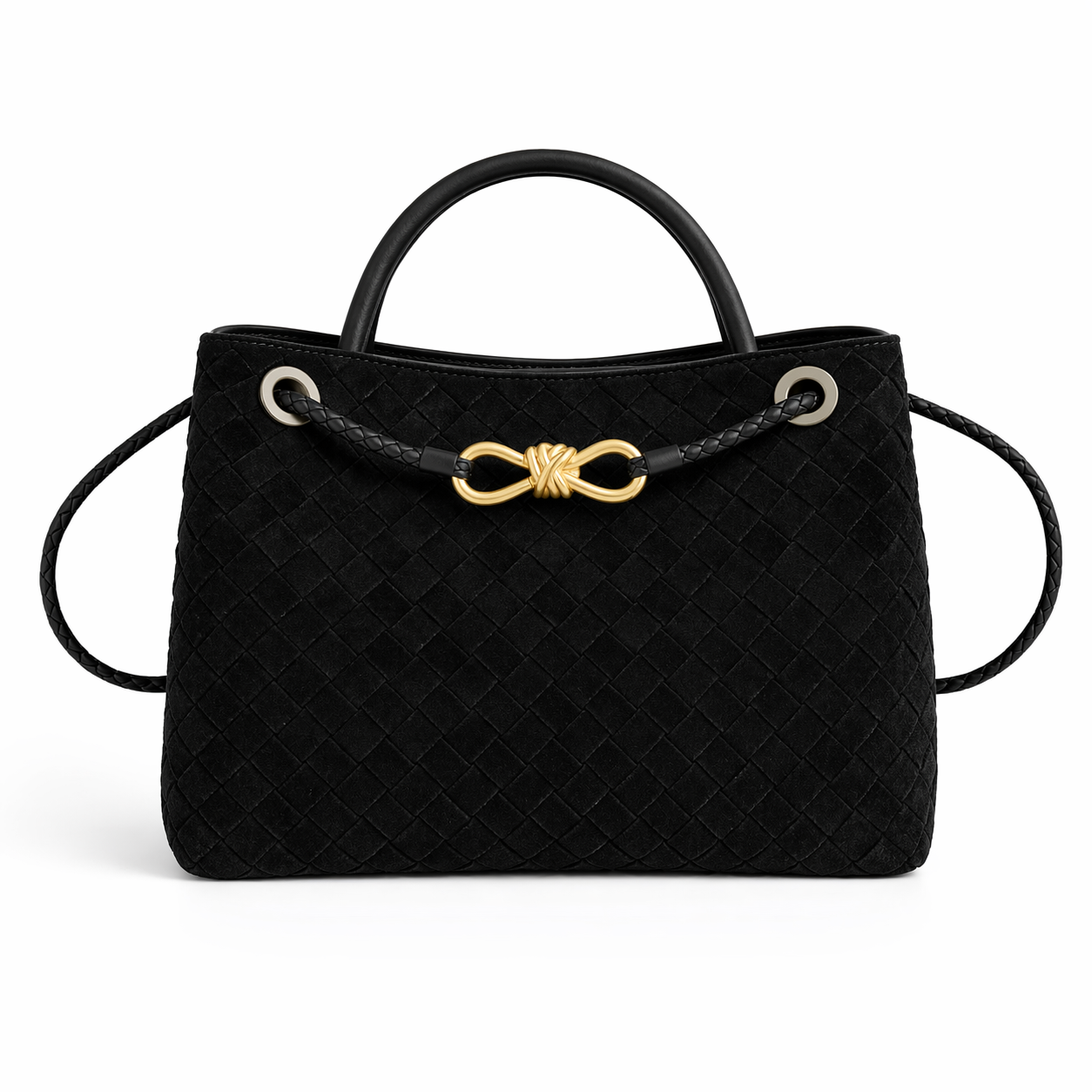 PL (Small), Black Suede