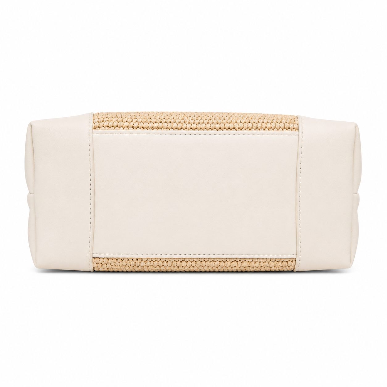 PORTIA Raffia/Milk Handbag