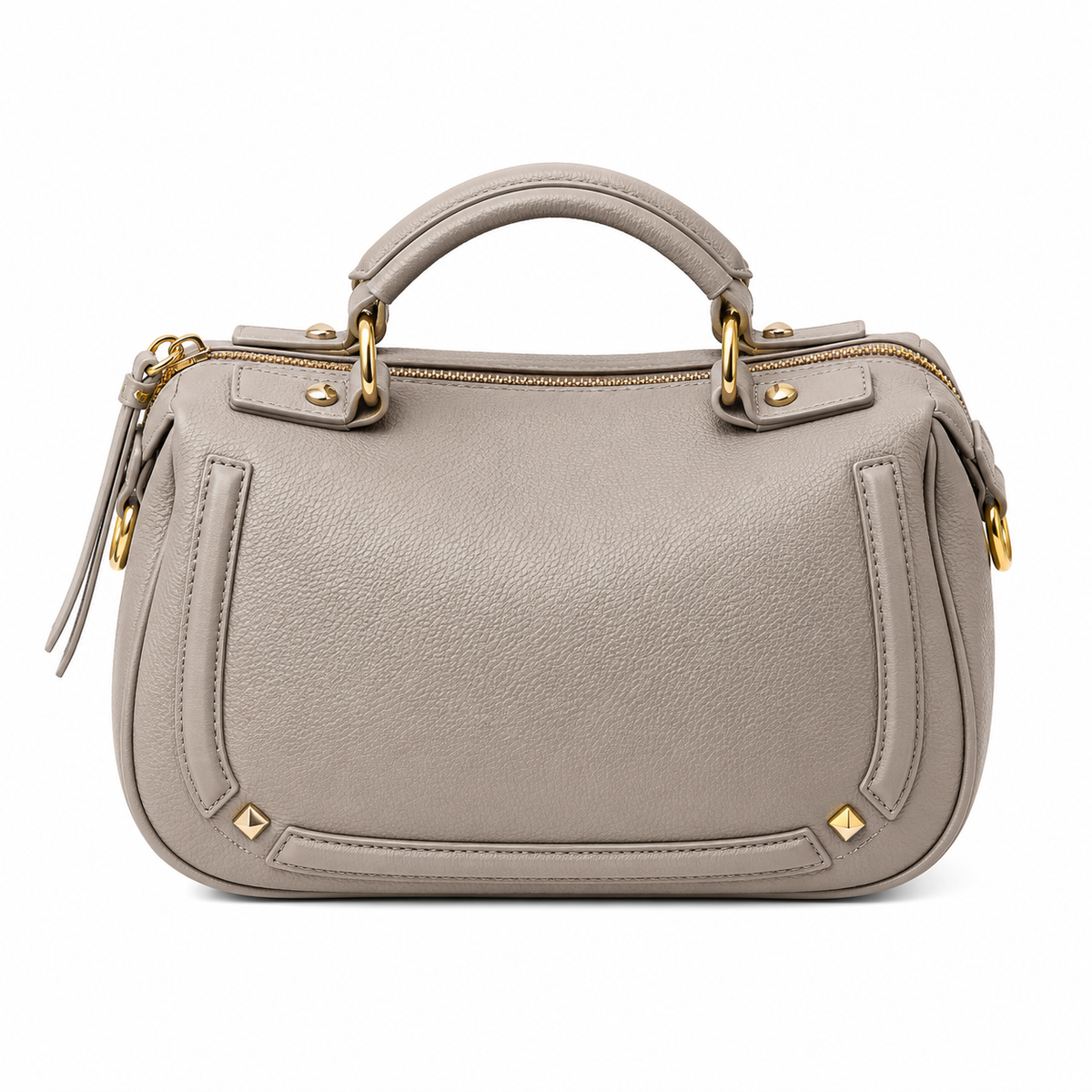 STELLA, Mushroom Leather Bag