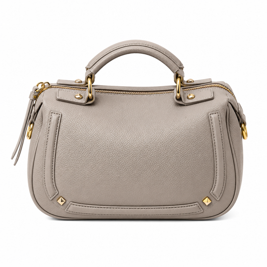 STELLA, Mushroom Leather Bag